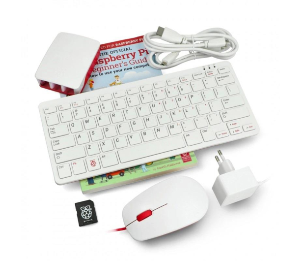 Raspberry Pi Desktop Kit oficjalny zestaw do Raspberry Pi 4B - 738476 - zdjęcie 2